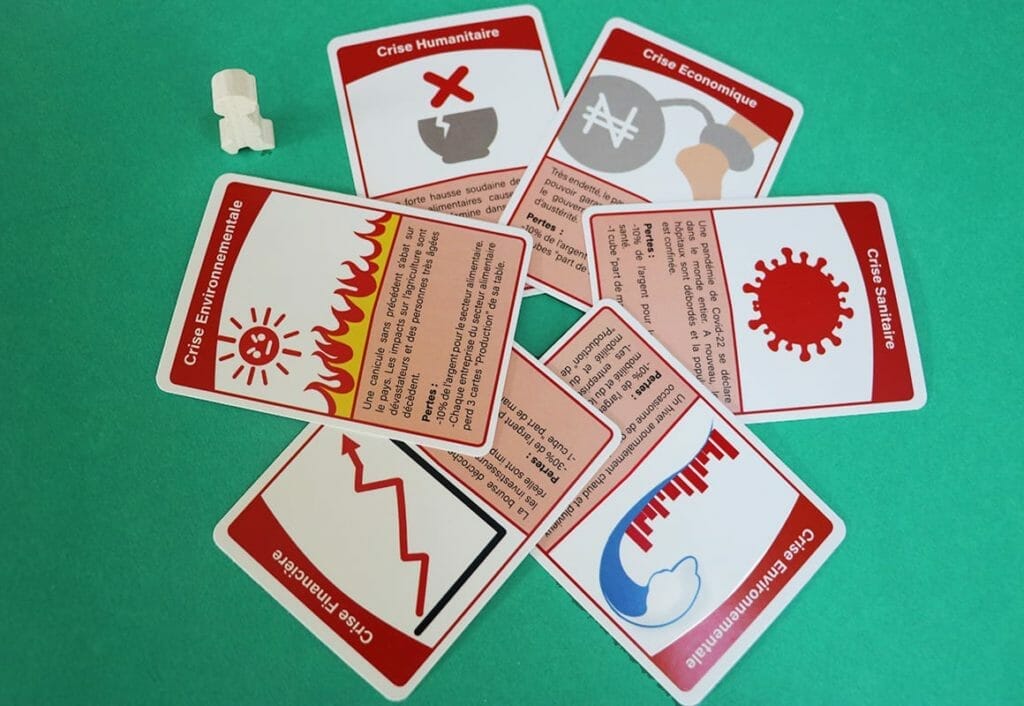 Jeu Economia cartes crise
