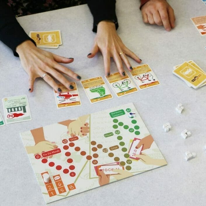 Jeu Economia Partie de jeu à Monceau-Fontaines