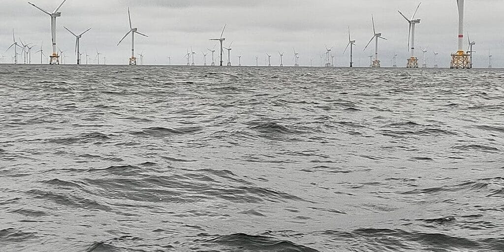 Eoliennes en mer du Nord